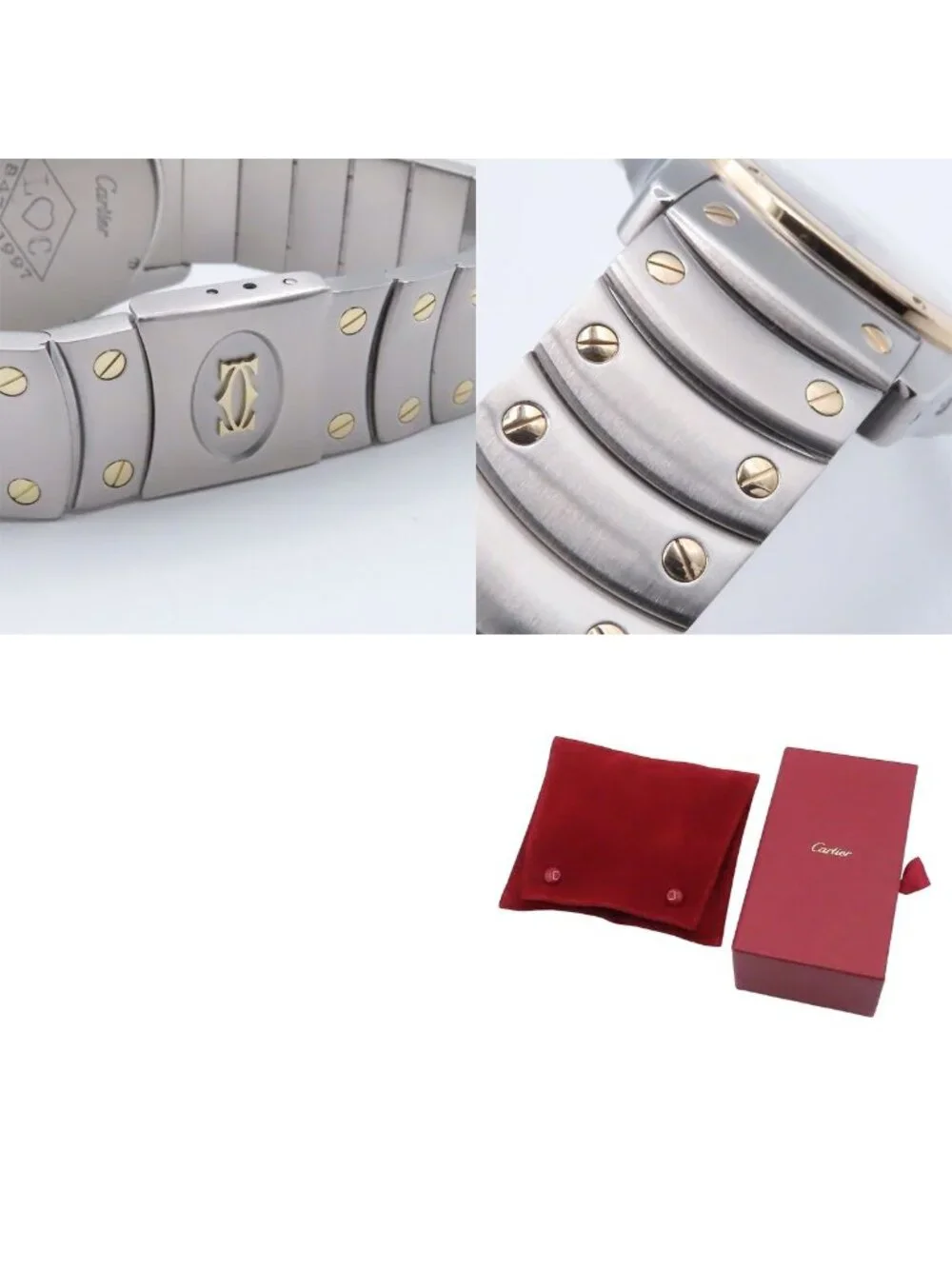 Cartier Santos Ronde Silver Stainless Steel Anniversary This Exclusive Watch